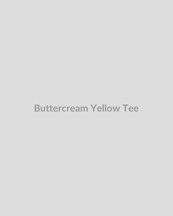 Buttercream Yellow Tee